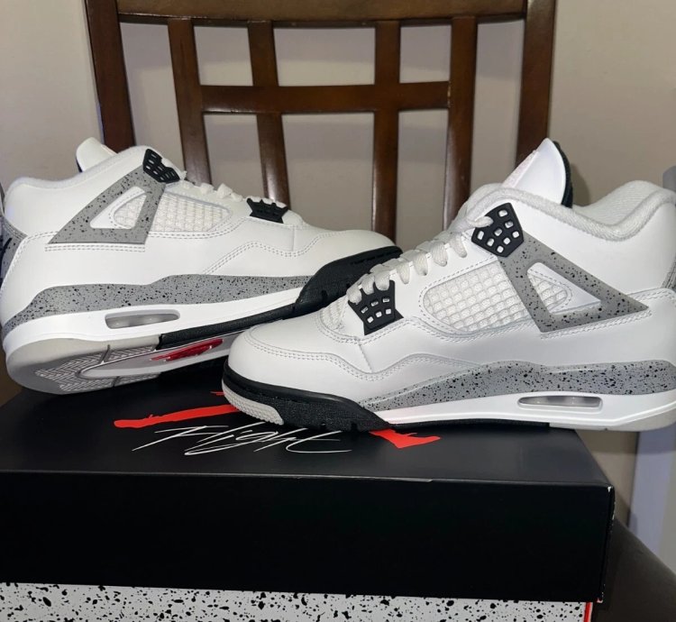 Jordan 4 Retro White Cement 2025