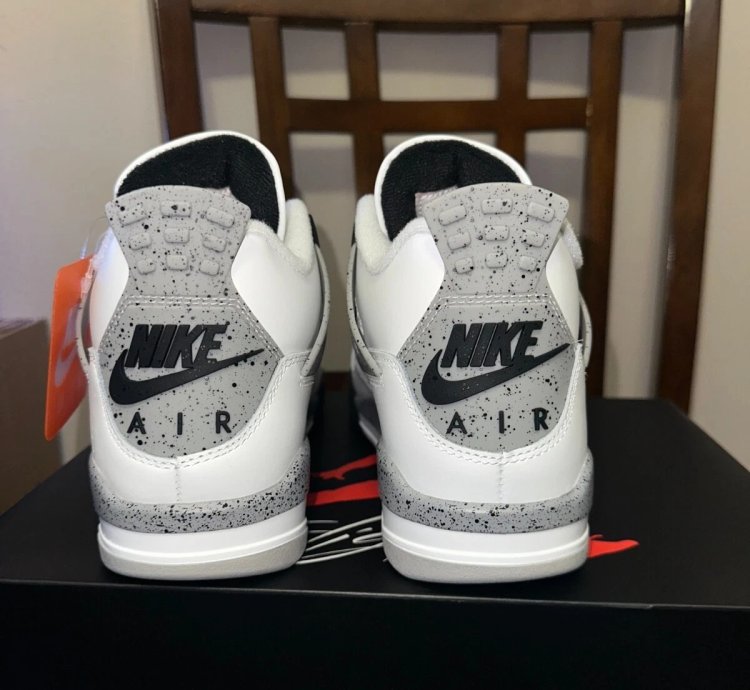 Jordan 4 Retro White Cement 2025