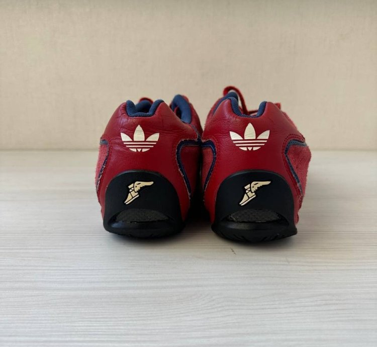 Adidas Goodyear Team Red Suede Racing Sneakers