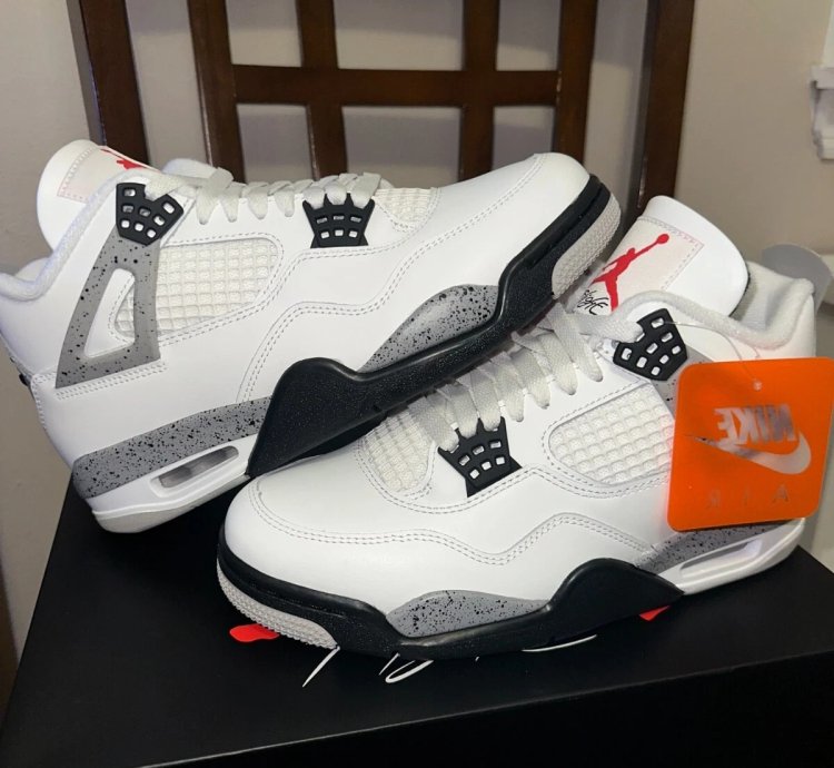 Jordan 4 Retro White Cement 2025