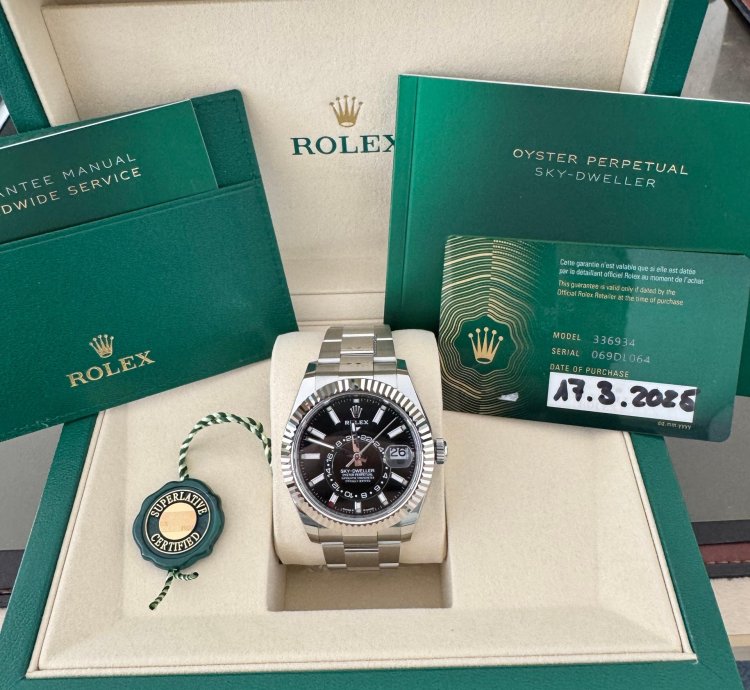 Rolex Sky-dweller Ungetragen Kauf Am 17 03 2025