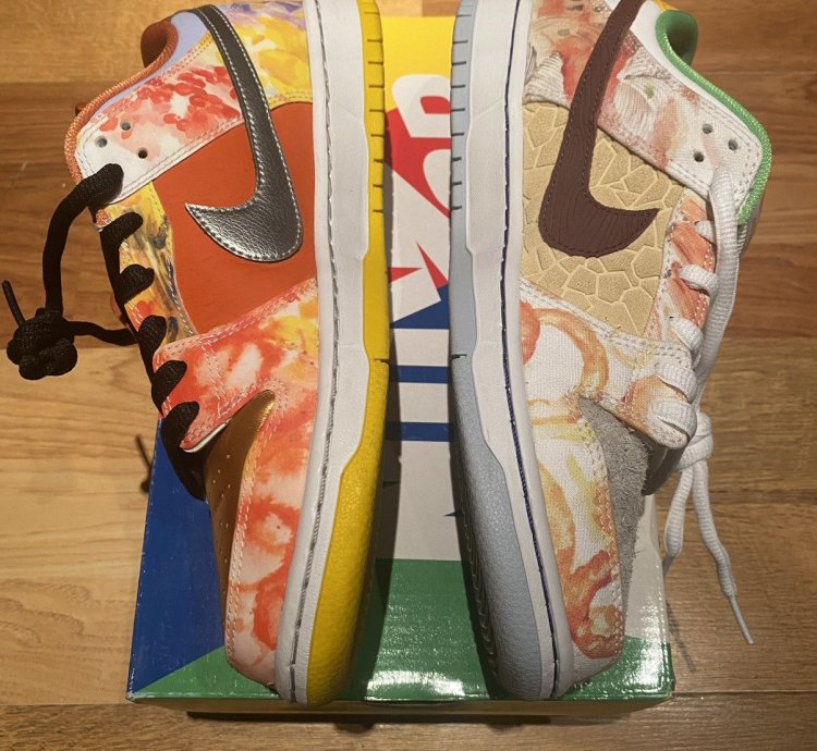 Nike Sb Dunk Low Street Hawker - Size 9