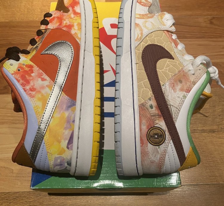 Nike Sb Dunk Low Street Hawker - Size 9