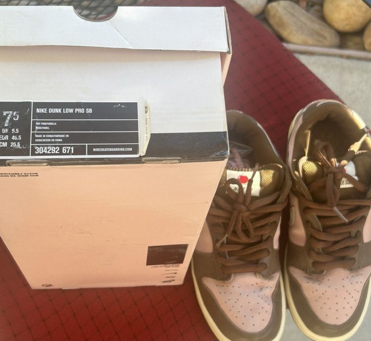 Nike Sb Dunk Low Stussy Cherry