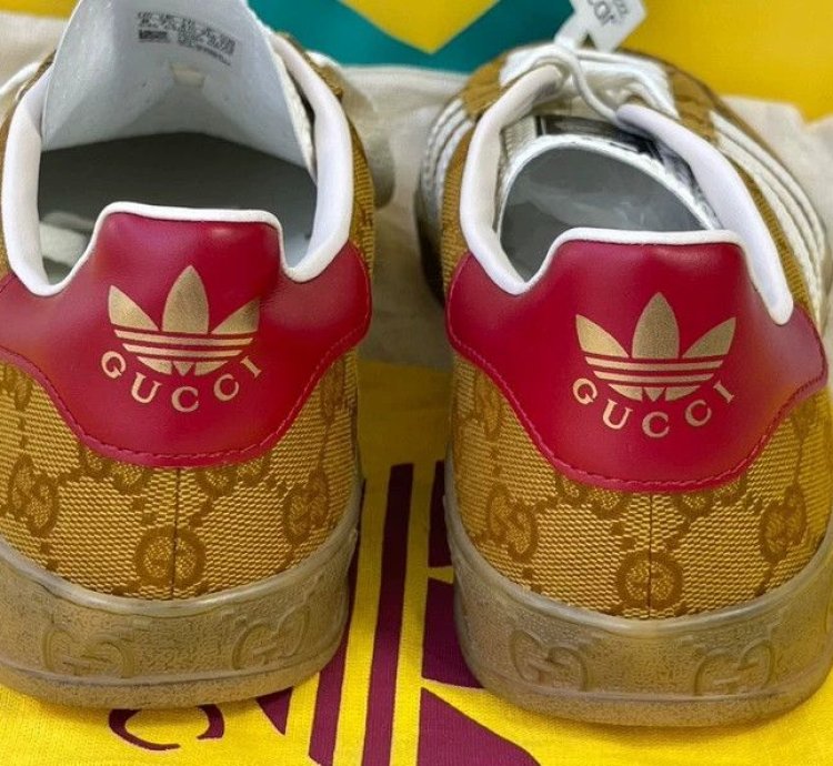 Adidas Gucci Gazelle Casual Sneakers-yf