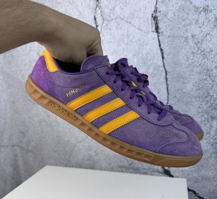 Adidas Hamburg 2021 Blue Sneakers Football Casual