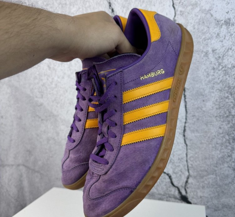 Adidas Hamburg 2021 Blue Sneakers Football Casual