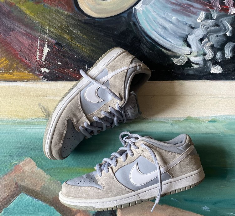Nike Sb Dunk Low Summit White Wolf Grey
