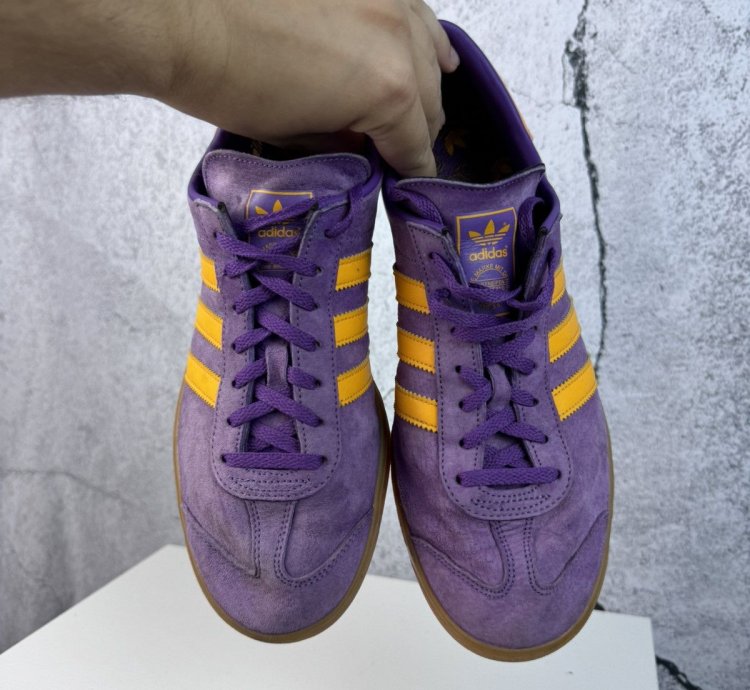 Adidas Hamburg 2021 Blue Sneakers Football Casual