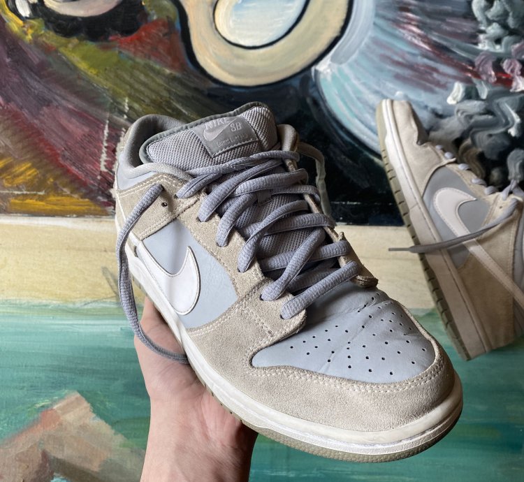 Nike Sb Dunk Low Summit White Wolf Grey