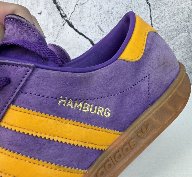 Adidas Hamburg 2021 Blue Sneakers Football Casual