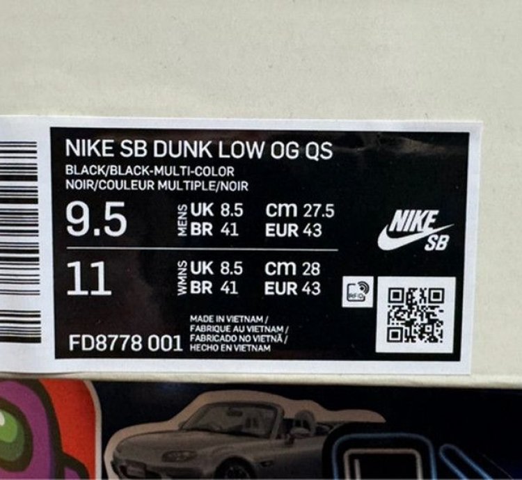 Nike Sb Dunk Low Supreme