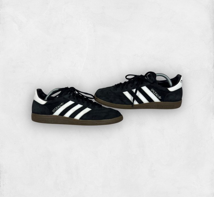 Adidas Handball Spezial 551483 Men Black White Shoes 9