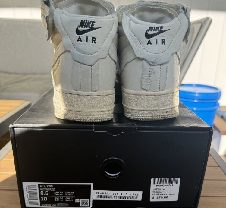 Comme Des Garcons Nike Air Force 1 Mid
