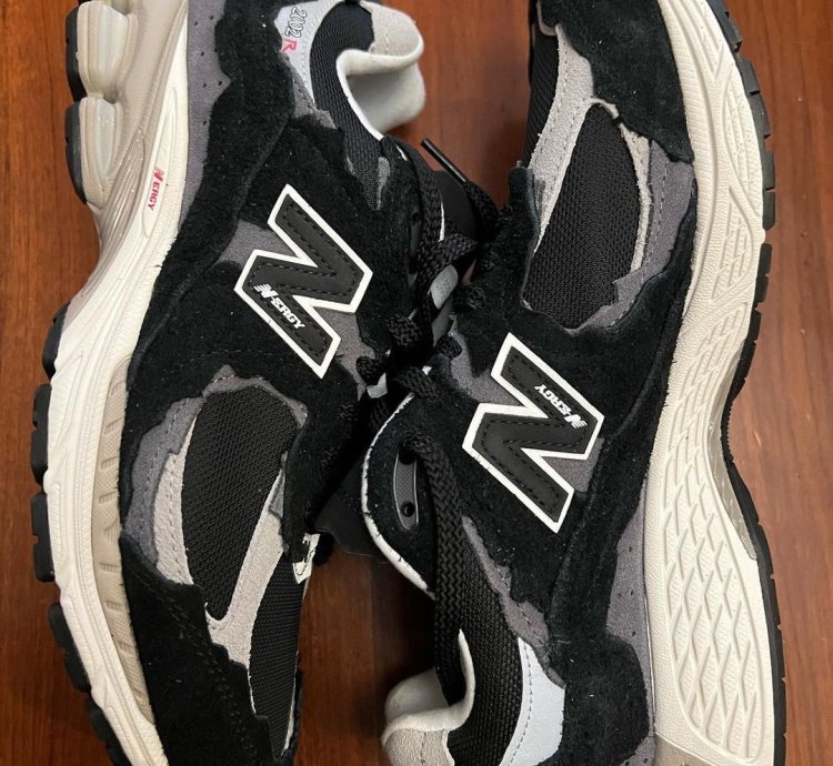 New Balance 2002r Protection Pack Black Grey Sneakers Us12ds