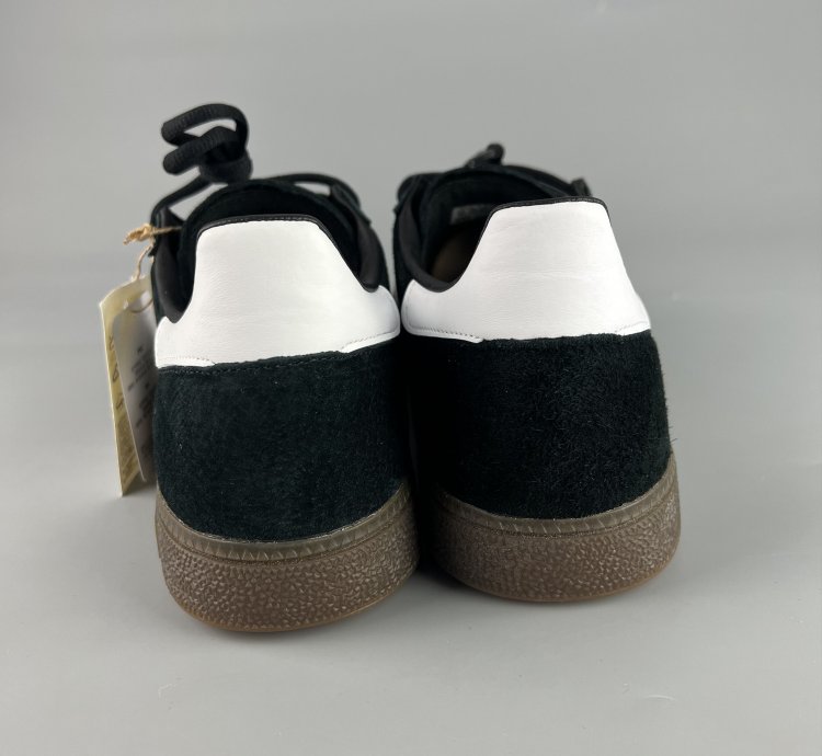 Adidas Handball Spezial Black White Suede Sneakers Us12