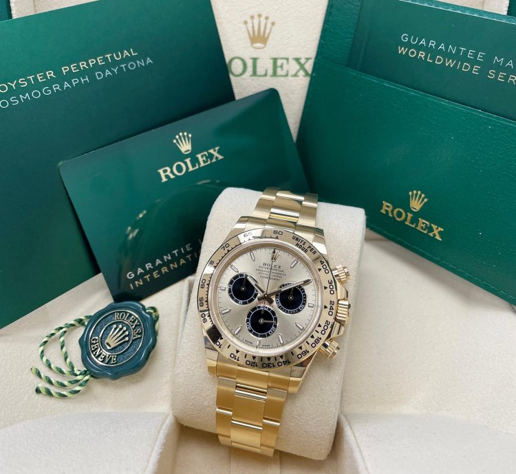 Rolex Daytona Unworn Cosmograph Daytona 126508 Champagne pikachu Dial Yellow Gold Oyster Bracelet 40mm