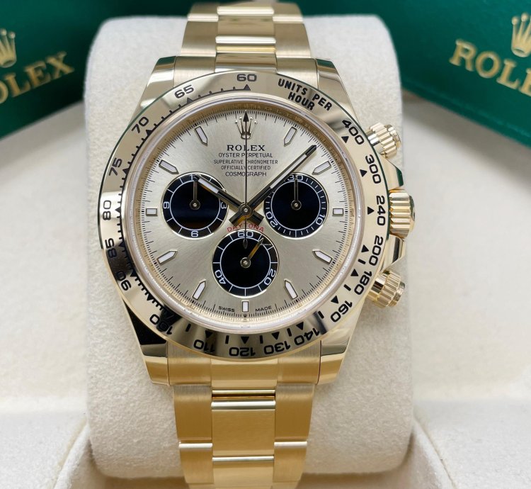 Rolex Daytona Unworn Cosmograph Daytona 126508 Champagne pikachu Dial Yellow Gold Oyster Bracelet 40mm