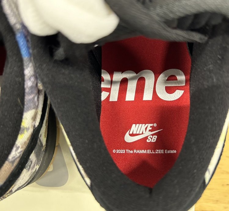 Nike Sb Dunk Low Supreme Rammellzee Size 11 New