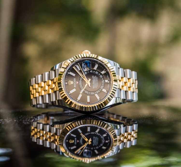 Rolex Sky-dweller Unworn 2022 Sky-dweller 326933 Black Dial On Jubilee