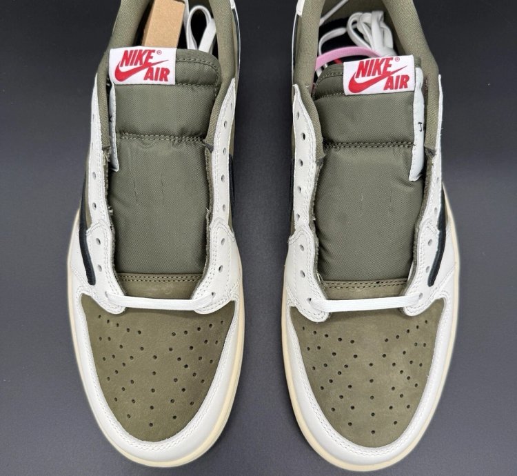 Jordan 1 Retro Low Og Sp Travis Scott Medium Olive