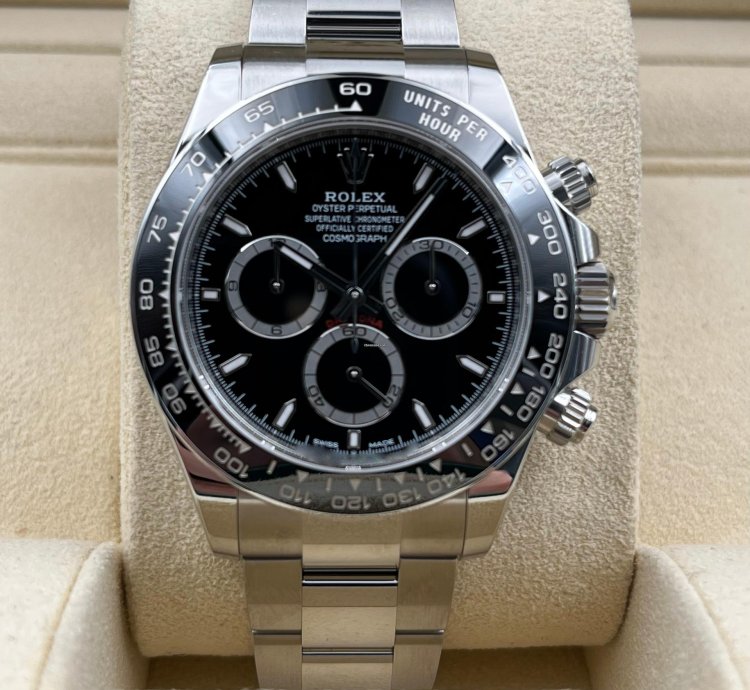 Rolex Daytona Unworn Cosmograph Daytona 40mm Black Dial 126500ln Box Papers 2025