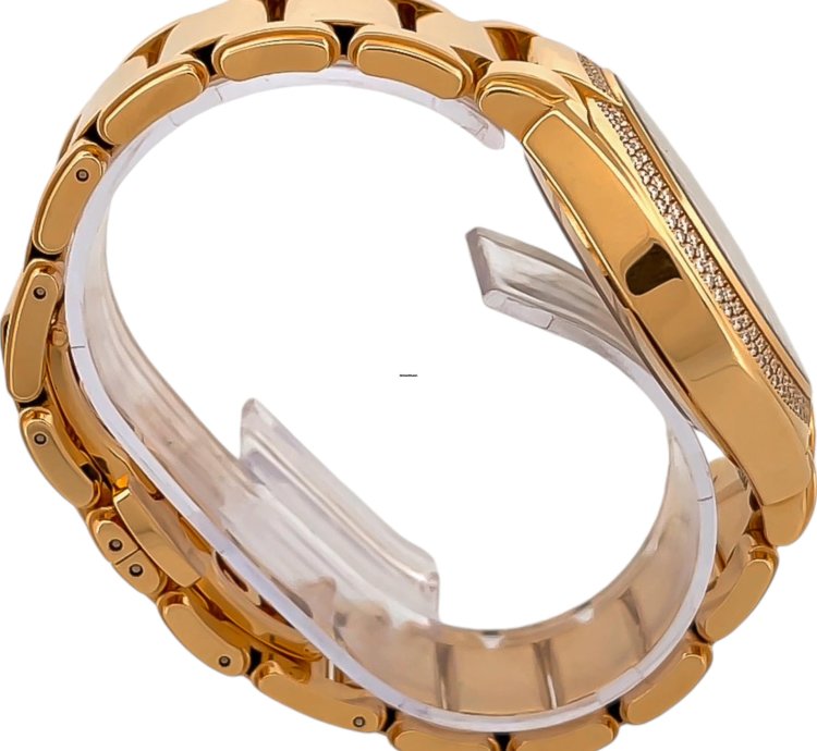 Patek Philippe Twenty 4 Rose Gold Automatic 36mm Diamond Bezel 2022 Box Papers