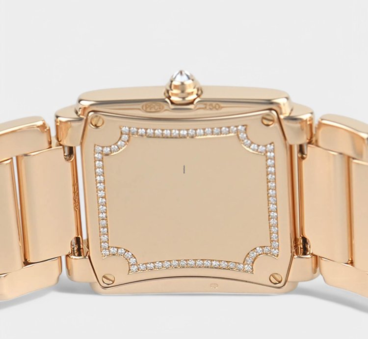 Patek Philippe Twenty 4 Rose Gold Diamonds Quartz 26 3x22mm Box 4910 50r-001