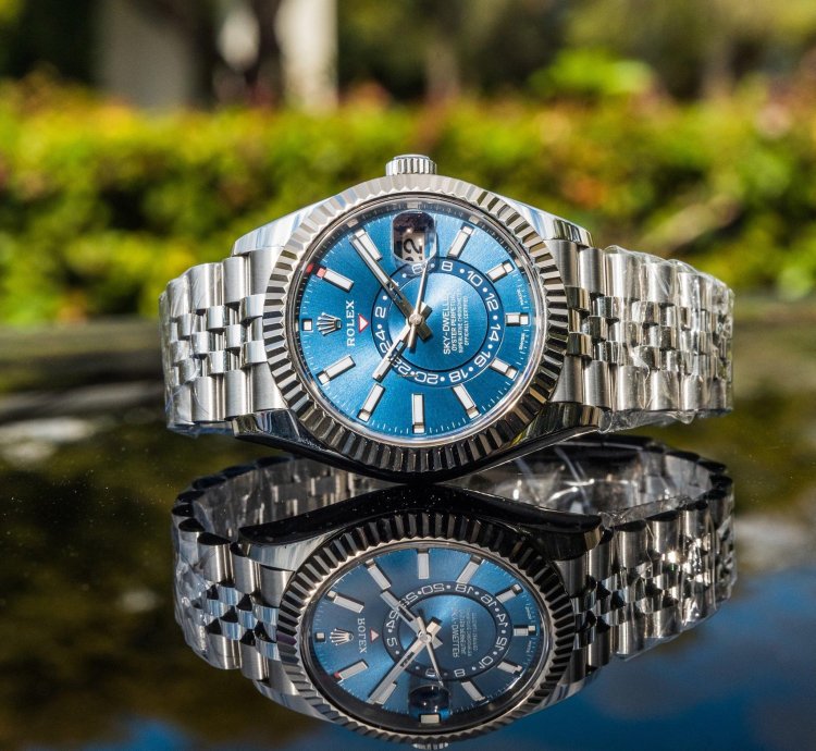 Rolex Sky-dweller Unworn 2022 Sky-dweller 326934 Blue Dial On Jubilee