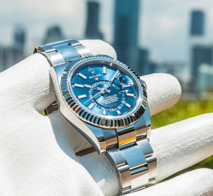Rolex Sky-dweller Unworn 2022 Sky-dweller 326934 Blue Dial On Oyster