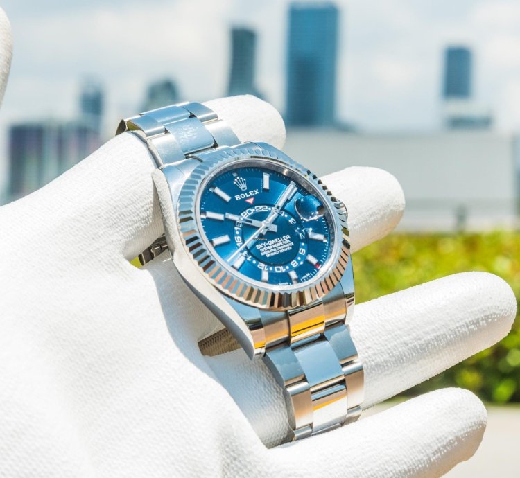 Rolex Sky-dweller Unworn 2022 Sky-dweller 326934 Blue Dial On Oyster
