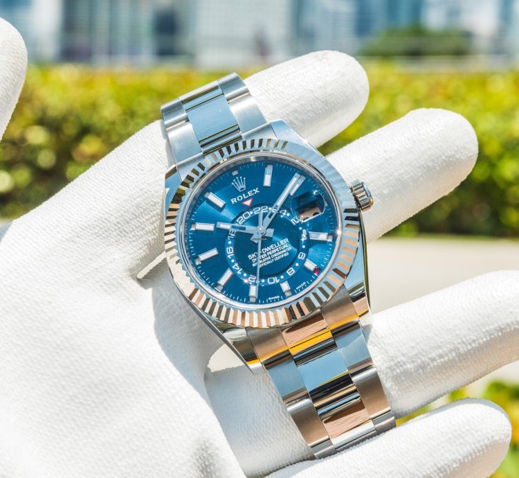 Rolex Sky-dweller Unworn 2022 Sky-dweller 326934 Blue Dial On Oyster