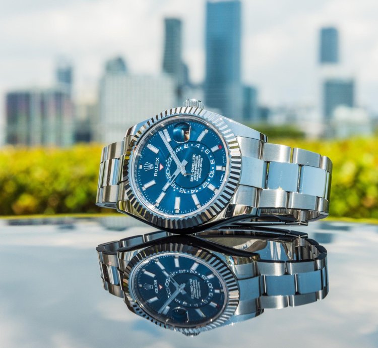 Rolex Sky-dweller Unworn 2022 Sky-dweller 326934 Blue Dial On Oyster