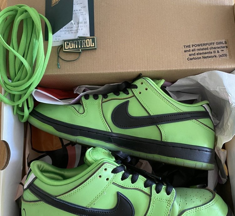 Nike Sb Dunk Low The Powerpuff Girls