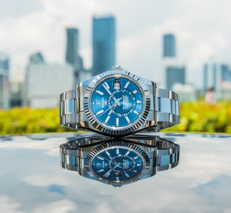 Rolex Sky-dweller Unworn 2022 Sky-dweller 326934 Blue Dial On Oyster