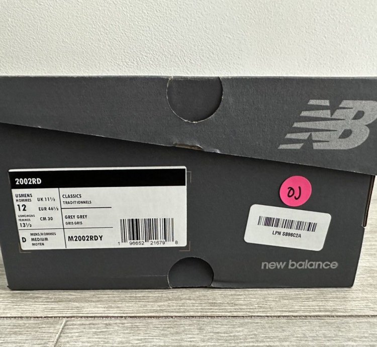 New Balance 2002r Protection Pack Lunar New Year Grey Sz 12