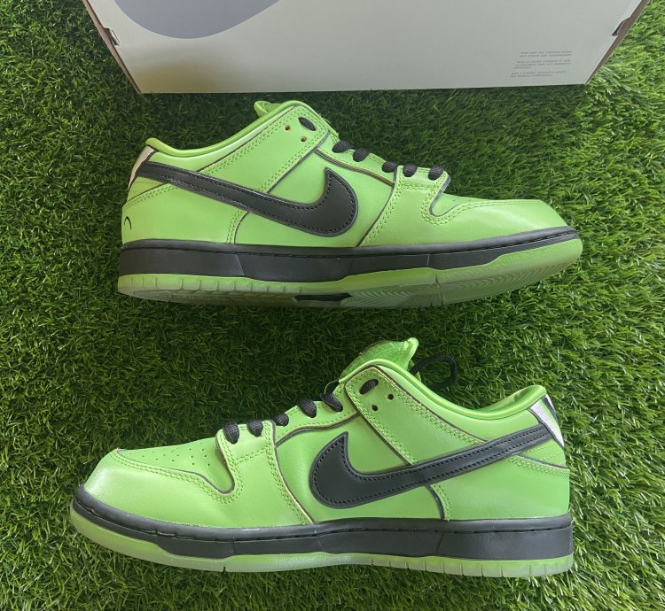 Nike Sb Dunk Low The Powerpuff Girls Buttercup