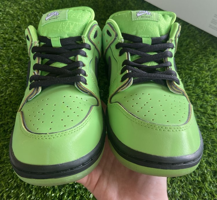 Nike Sb Dunk Low The Powerpuff Girls Buttercup