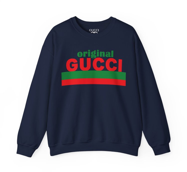 Gucci Navy Sweatshirt - Size Usa
