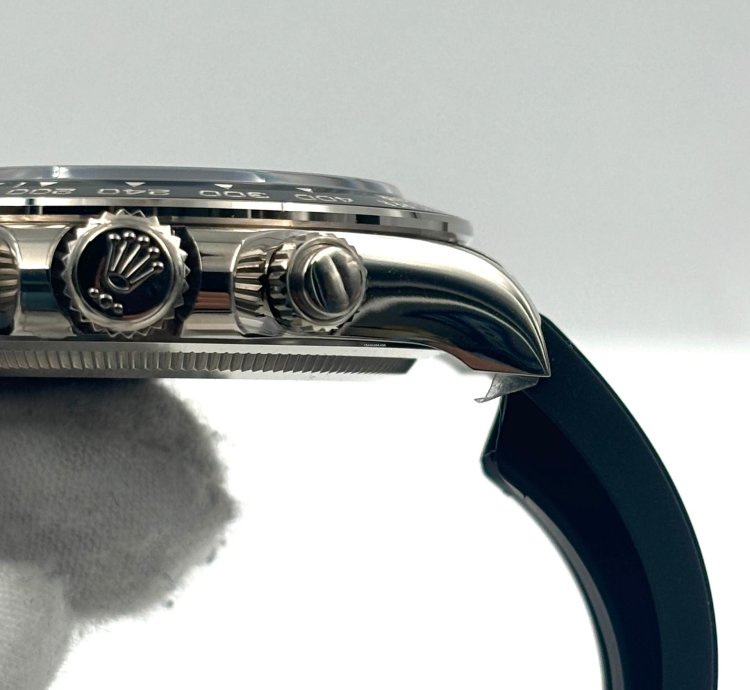 Rolex Daytona Unworn Cosmograph Daytona 40mm Black Dial White Gold Oysterflex 126519ln Box Papers 2025