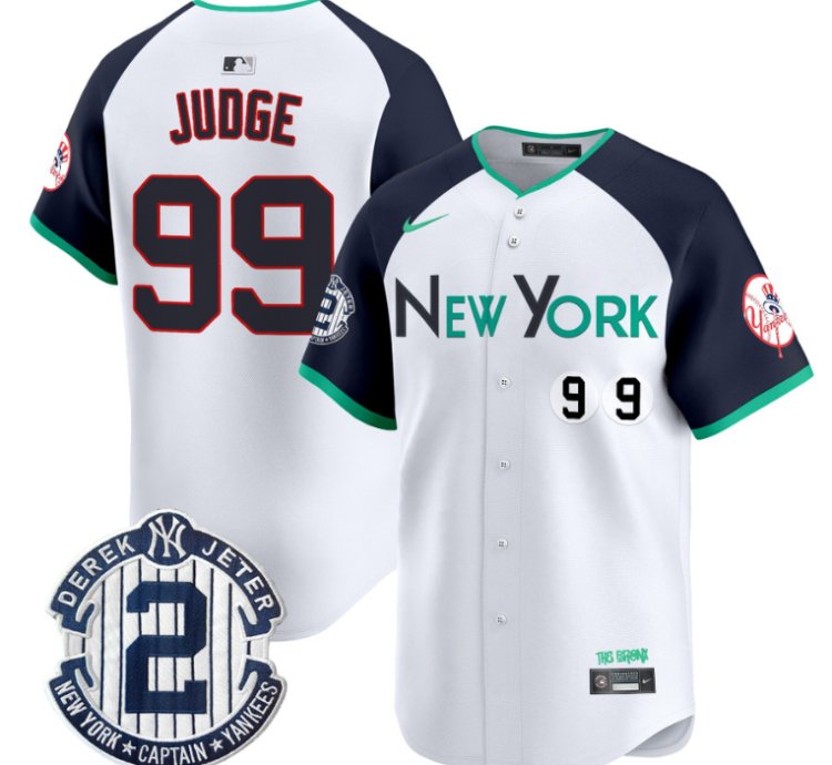 Aaron Judge Jersey 99 New York Yankees City Connect Vapor Premier Limited Stitched Alternate