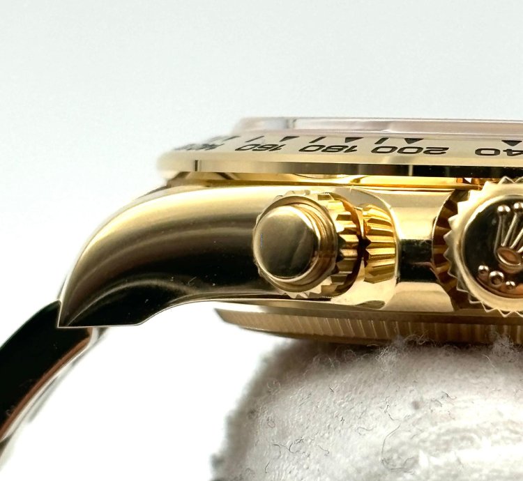 Rolex Daytona Unworn Cosmograph Daytona 40mm Black Dial Yellow Gold Bracelet 126508 Box Papers 2024
