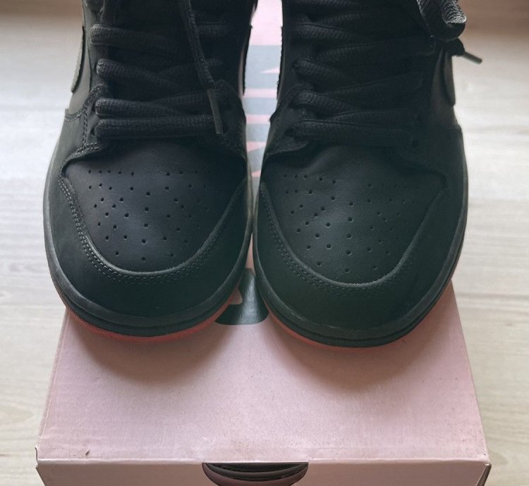 Nike Sb Dunk Low Trd Qs Pigeon Black-sienna Size Mens Us7