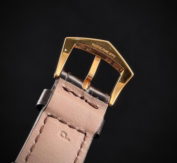 Patek Philippe Vintage Golden Banana Marilyn Monroe 18k Rose Gold Vintage Full Set Box Papers