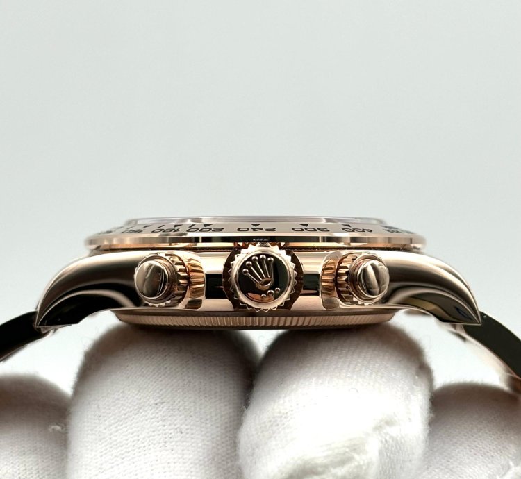 Rolex Daytona Unworn Cosmograph Daytona 40mm Black Diamond Dial Rose Gold 126505 Box Papers 2024
