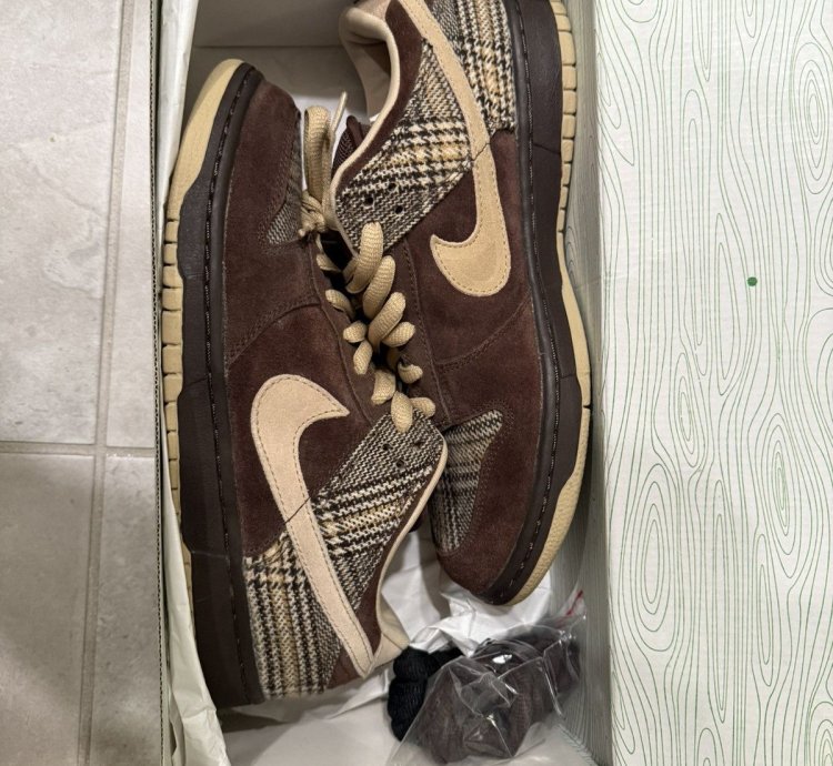 Nike Sb Dunk Low Tweed
