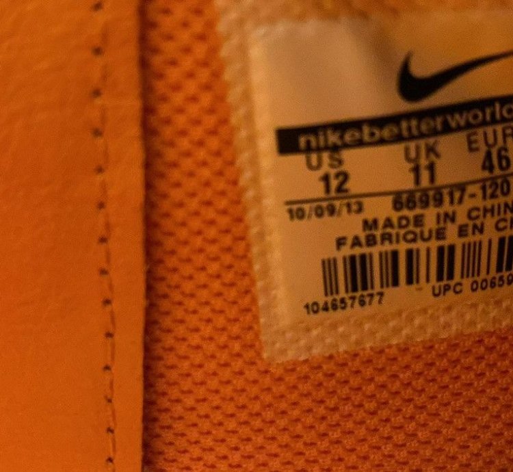 Nike Air Force 1 Low Riccardo Tisci White Deadstock