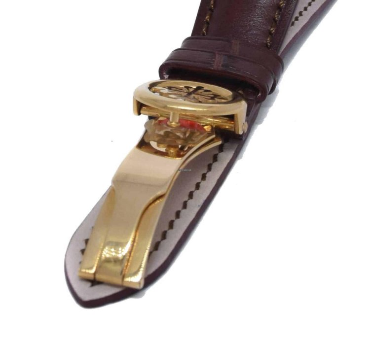 Patek Philippe World Time 18k Yellow Gold Enamel Dial Box Papers 5131j