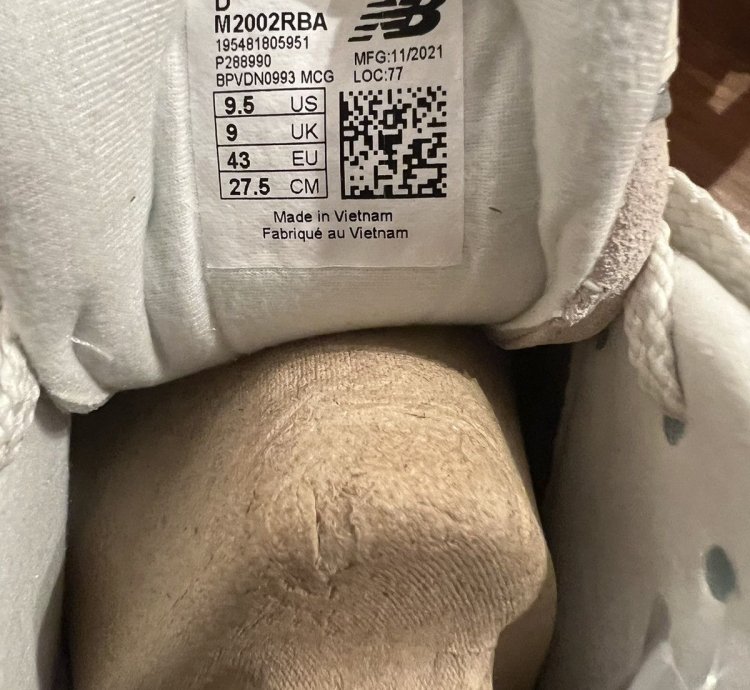 New Balance 2002r The Basement Stone Grey