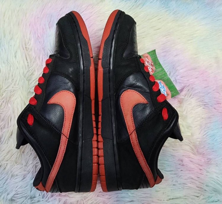 Nike Sb Dunk Low Vamp Black Devil